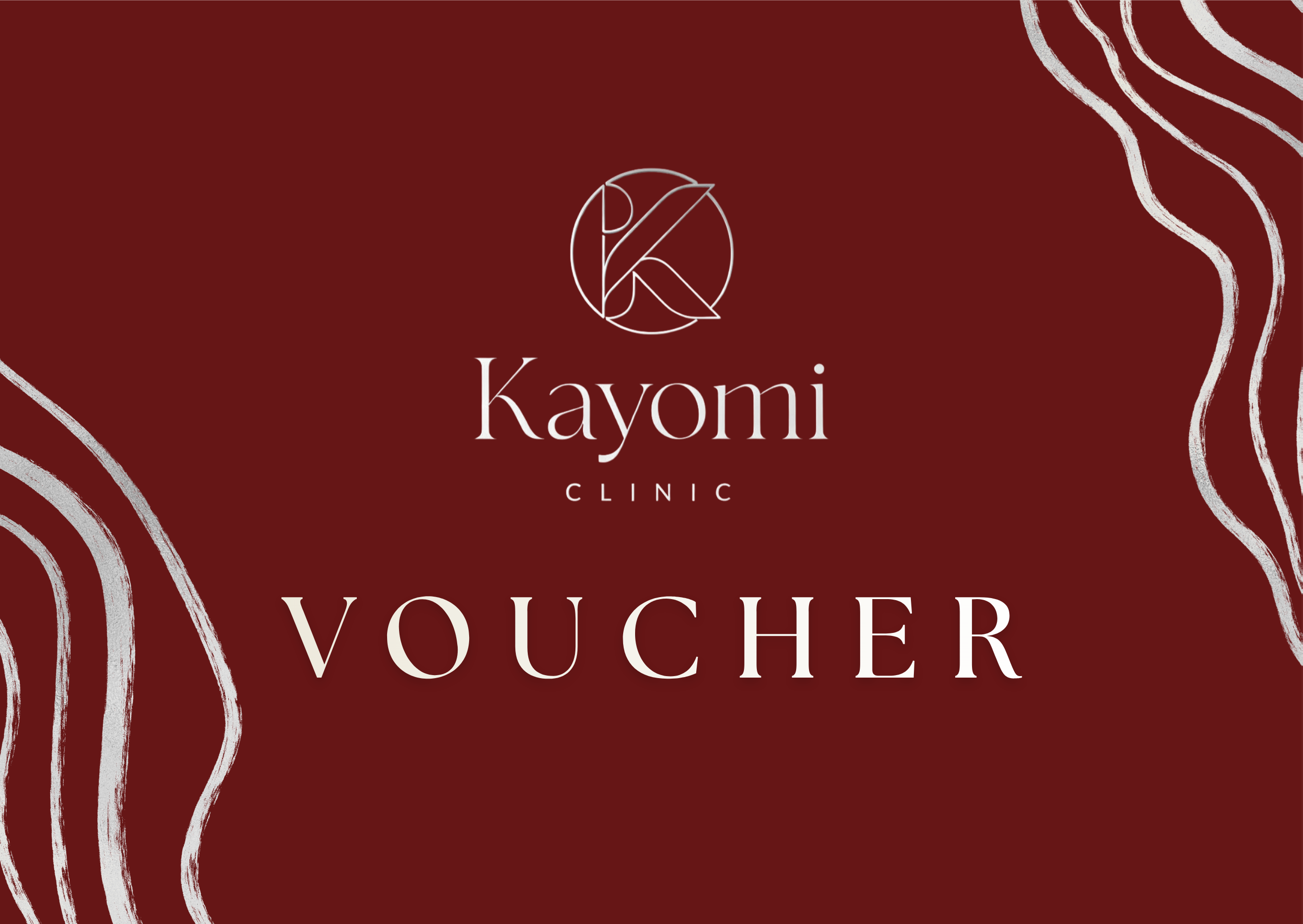Voucher Kayomi Clinic - przód